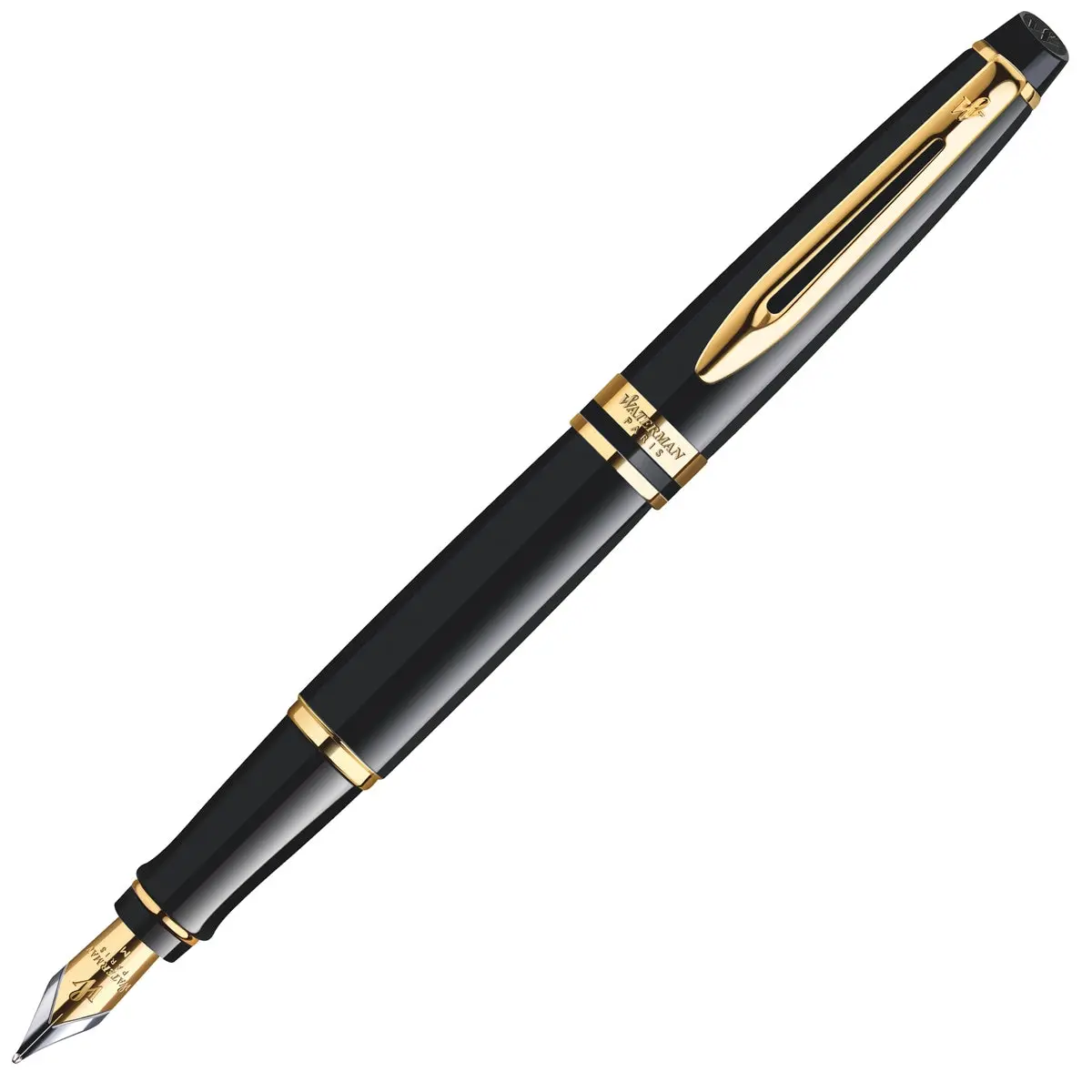 Waterman, Füller Expert, Gold, Schwarz 1