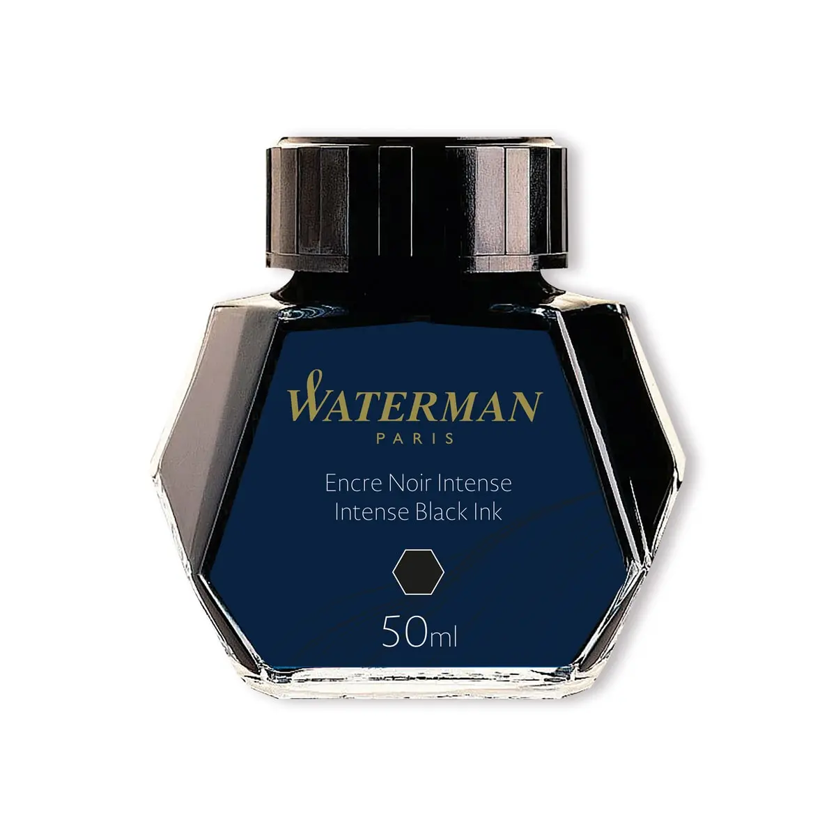 Waterman, Tintenglas, Intense Black 1
