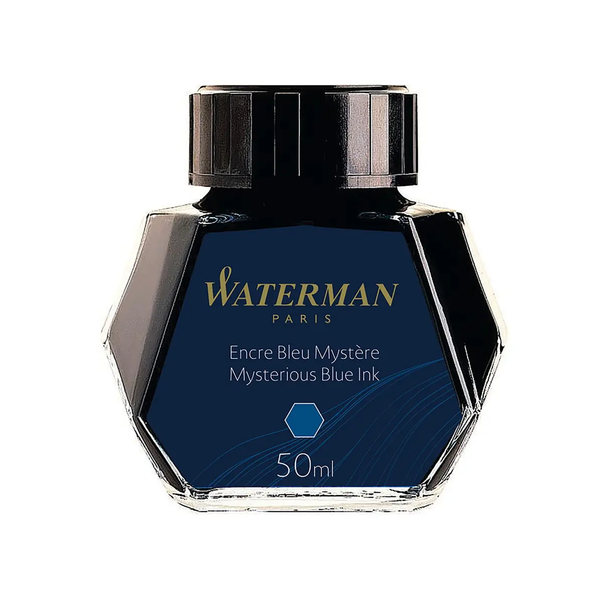 Waterman, Tintenglas, Mysterious Blue 1
