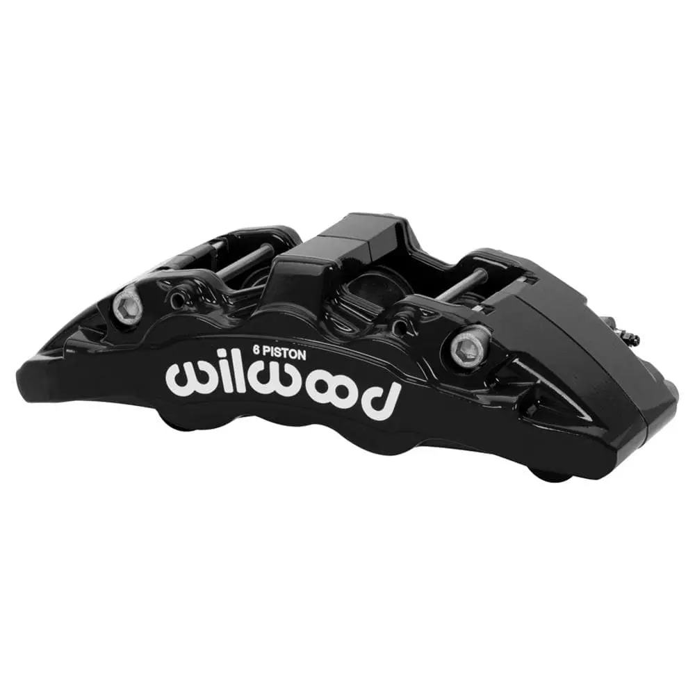 Wilwood 120-16952-Bk Fixed-Mount Brake Caliper – 4-Piston, Black Anodized 1