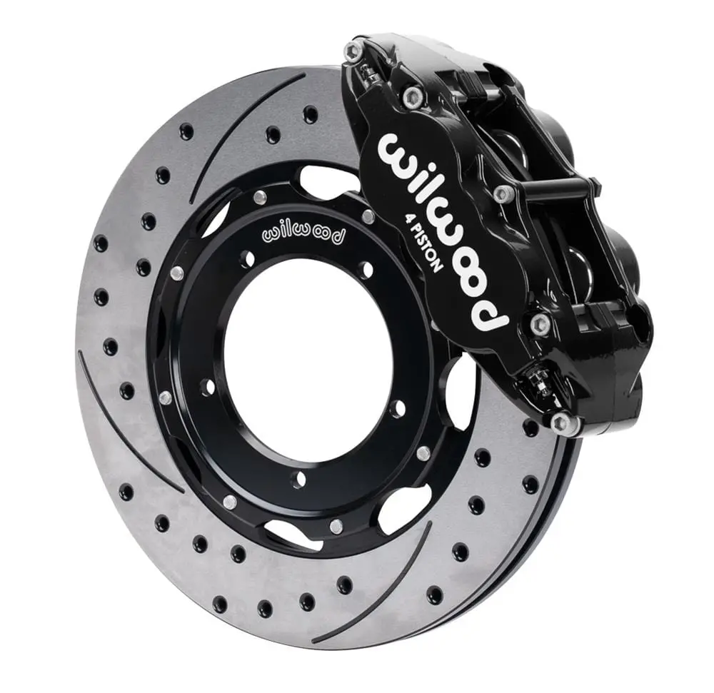 Wilwood Forged Narrow Superlite 4R Front Big Brake Kit – 14" Rotors, Caliper & Bracket (140-16937-D) 1