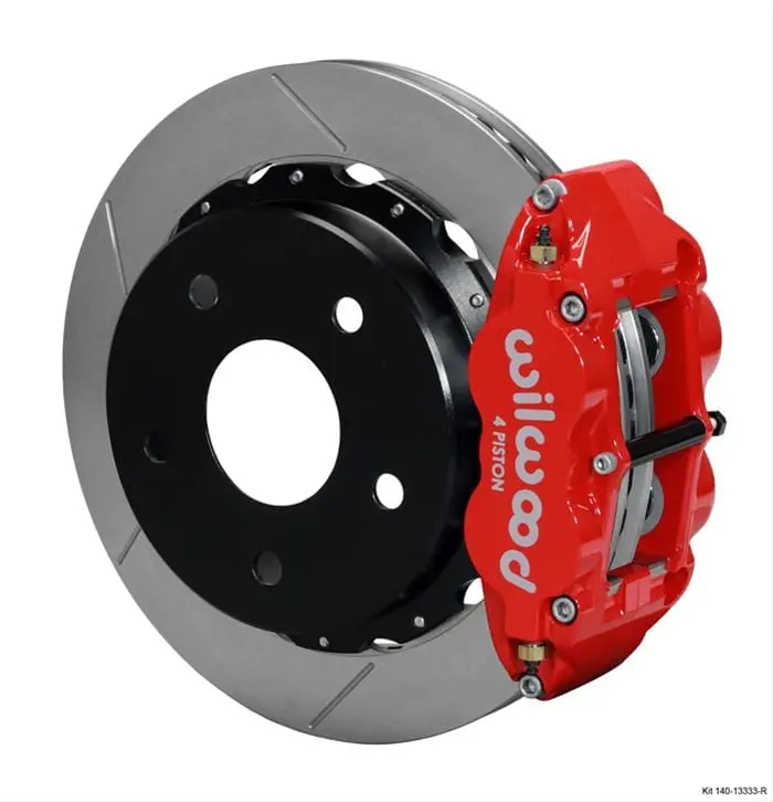 Wilwood 140-13333-R Forged Superlite 4R Rear Brake Kit With Parking Brake 1