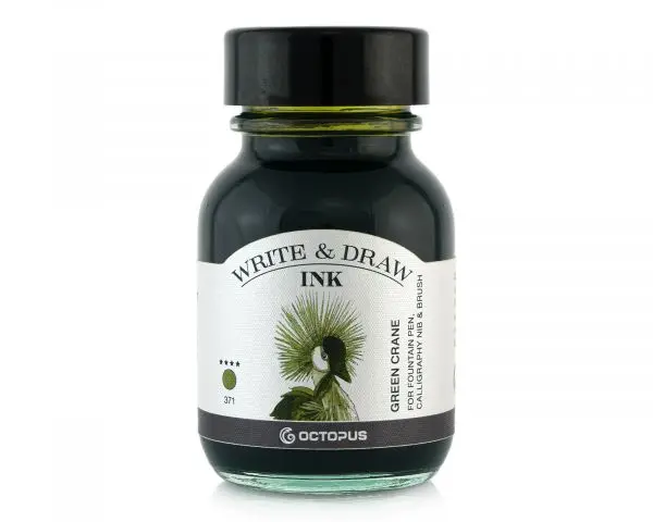 Octopus Write And Draw Ink Green Crane Schreib- Und Zeichentusche 50 Ml 1