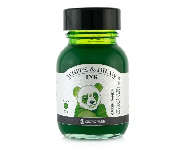 Octopus Schreib- Und Zeichentusche Octopus Write & Draw Ink 373 Green Panda 1