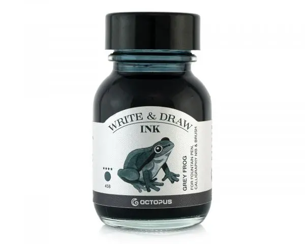 Octopus Schreib- Und Zeichentusche Write & Draw Ink 458 Grey Frog Grau 1