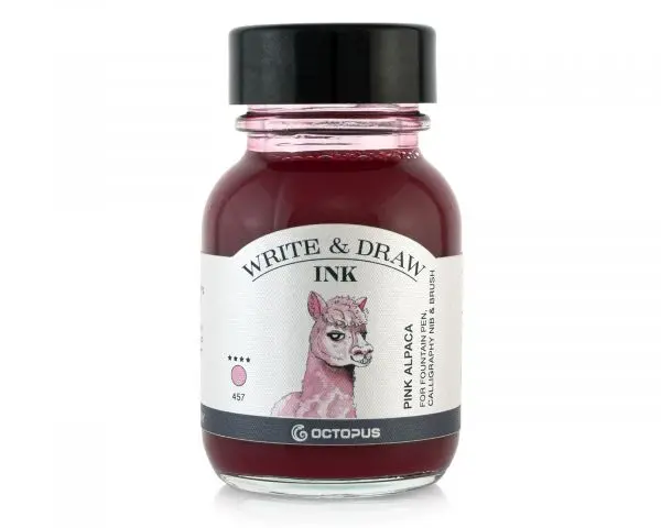 Octopus Pigmentierte Schreib- Und Zeichentusche Octopus Write & Draw 457 Pink Alpaca 1