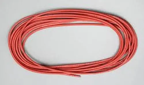 Deans Ultra Wire: 12 Gauge - 1' (Red) 1
