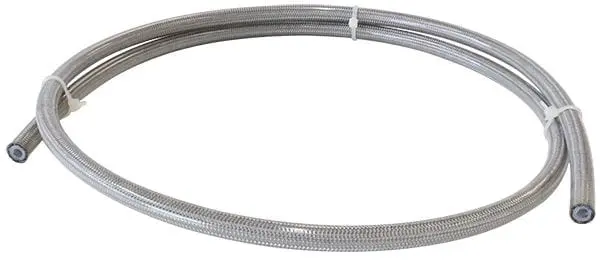 Af200-03-30Mc Ptfe-Coated Stainless Braided Hose, -3An, 30" Length 1