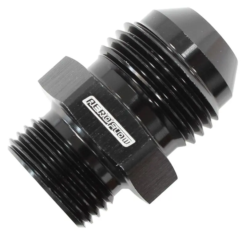 1/2-Inch Bspp To -8An Male Flare Adapter Fitting (Black Anodized) 1