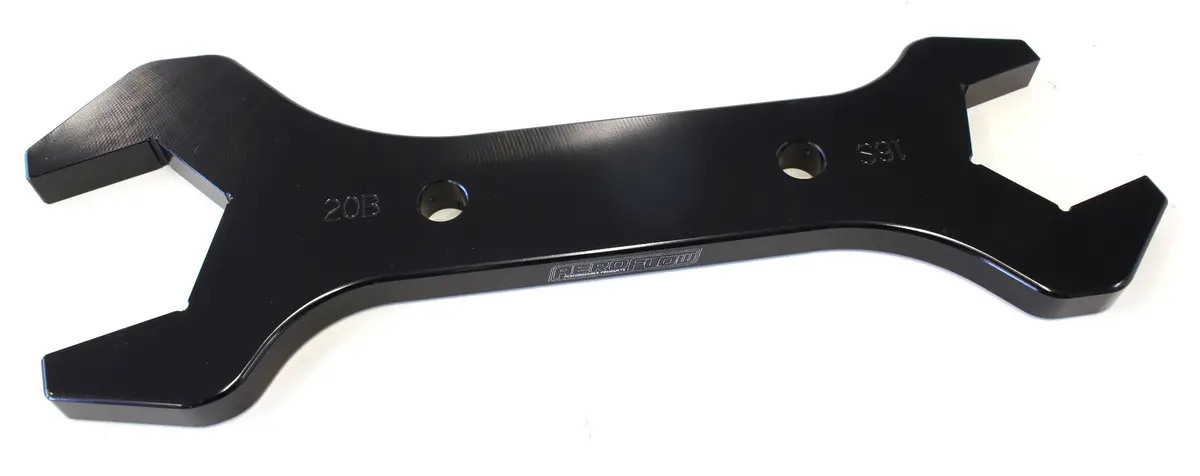 Aluminum An Double-Ended Wrench – Dual Sae Sizes: -16An & -20An 1
