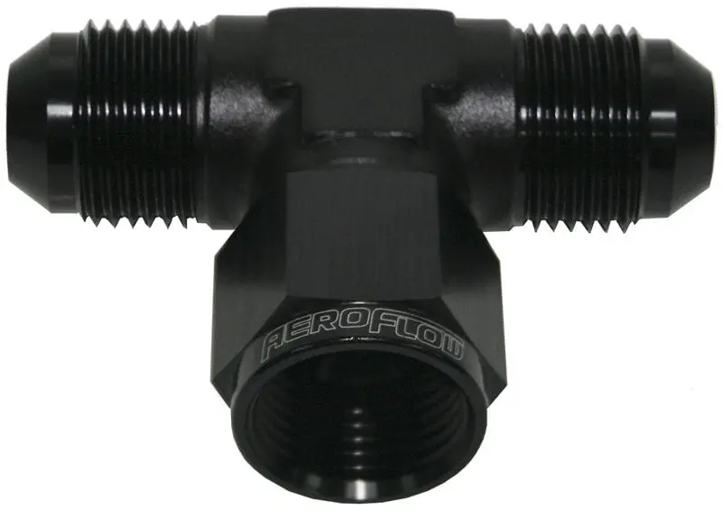 An Fitting Tee – Female Swivel, Side-Inlet, -10An Size (Af144-10Blk) 1