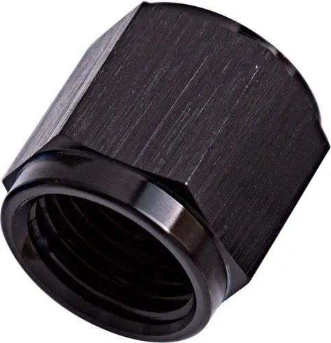 Black Anodized -12An To 3/4-Inch Aluminum Tube Nut Fitting 1