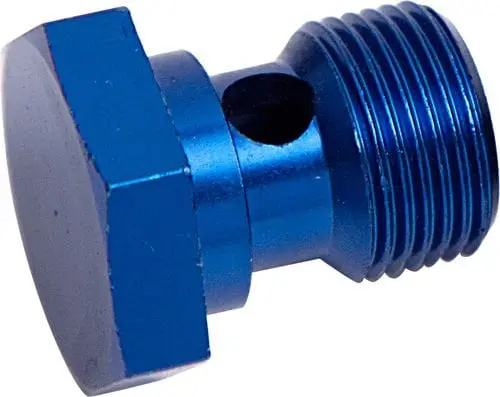 Alloy Banjo Bolt – 9/16"-24 Thread, Ideal For Brake & Hydraulic Lines (Af722-06) 1