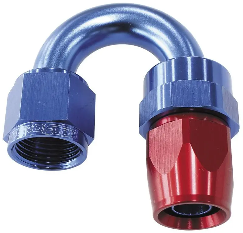 200-Series Ptfe 180-Degree Hose Fitting – -16An Swivel End For Tight Installations 1
