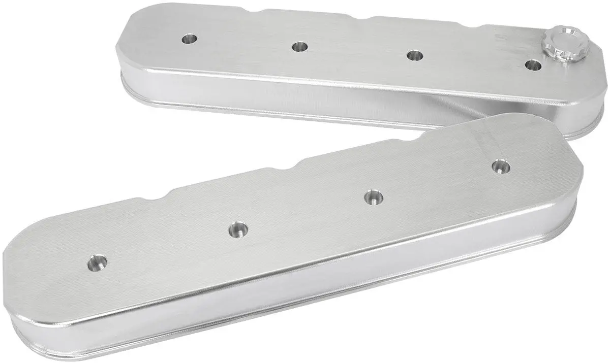 Afr Billet Aluminum Ls Valve Covers – Raw Finish, No Logo 1