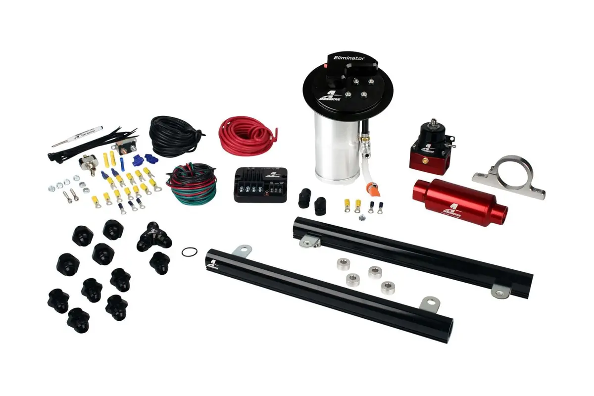 17347 Aeromotive Fuel System Plumbing Kit For Custom Efi Setups 1