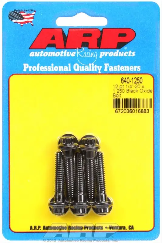 Arp Chromoly Steel Engine Bolts – Grade 8+ Strength, 12Mm X 50Mm (640-1250) 1
