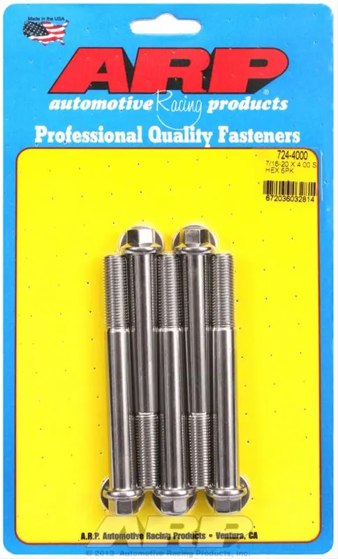 Arp 724-4000 Stainless Steel High-Strength Engine Bolts 1