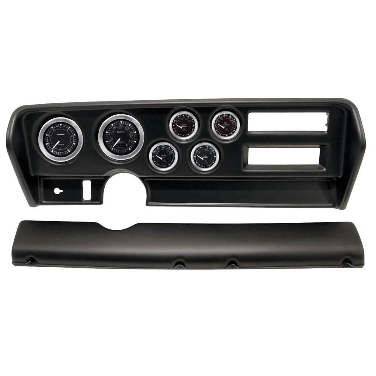 Autometer 2915-04 Chrono Digital Instrument Cluster Gauge Package 1