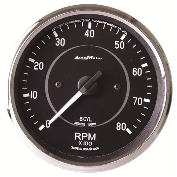 201004 Autometer Cobra Series Tachometer With Analog Gauge Display 1