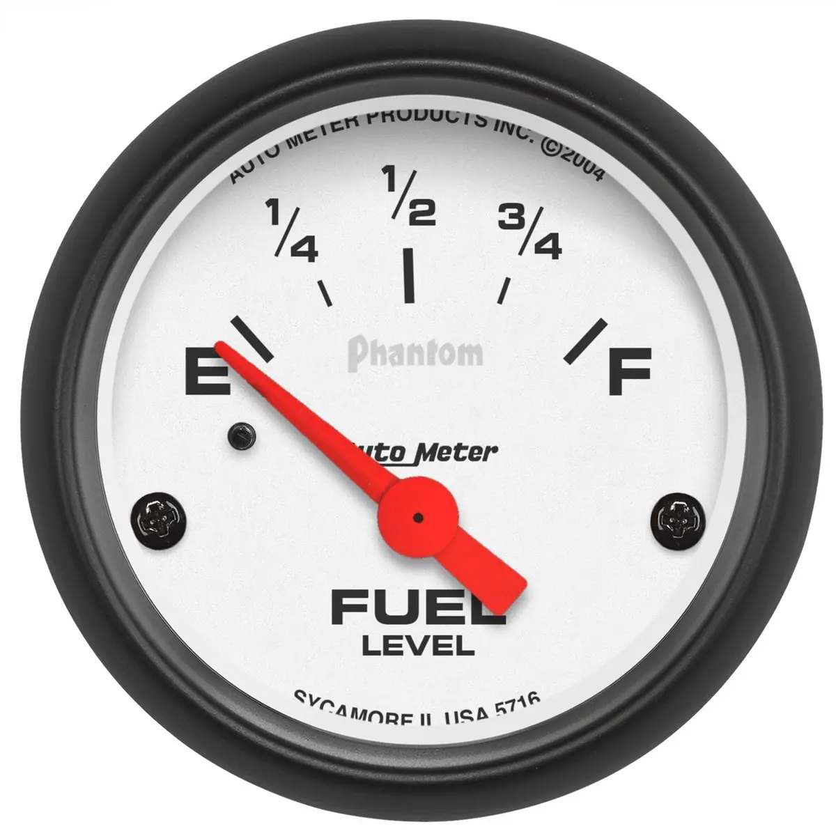Autometer Phantom Series Analog Gauge – 2-1/16", 5716 1