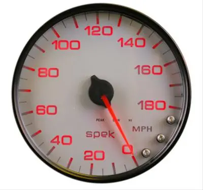 Autometer Spek-Pro Speedometer – Digital-Analog Hybrid Gauge With Programmable Features 1