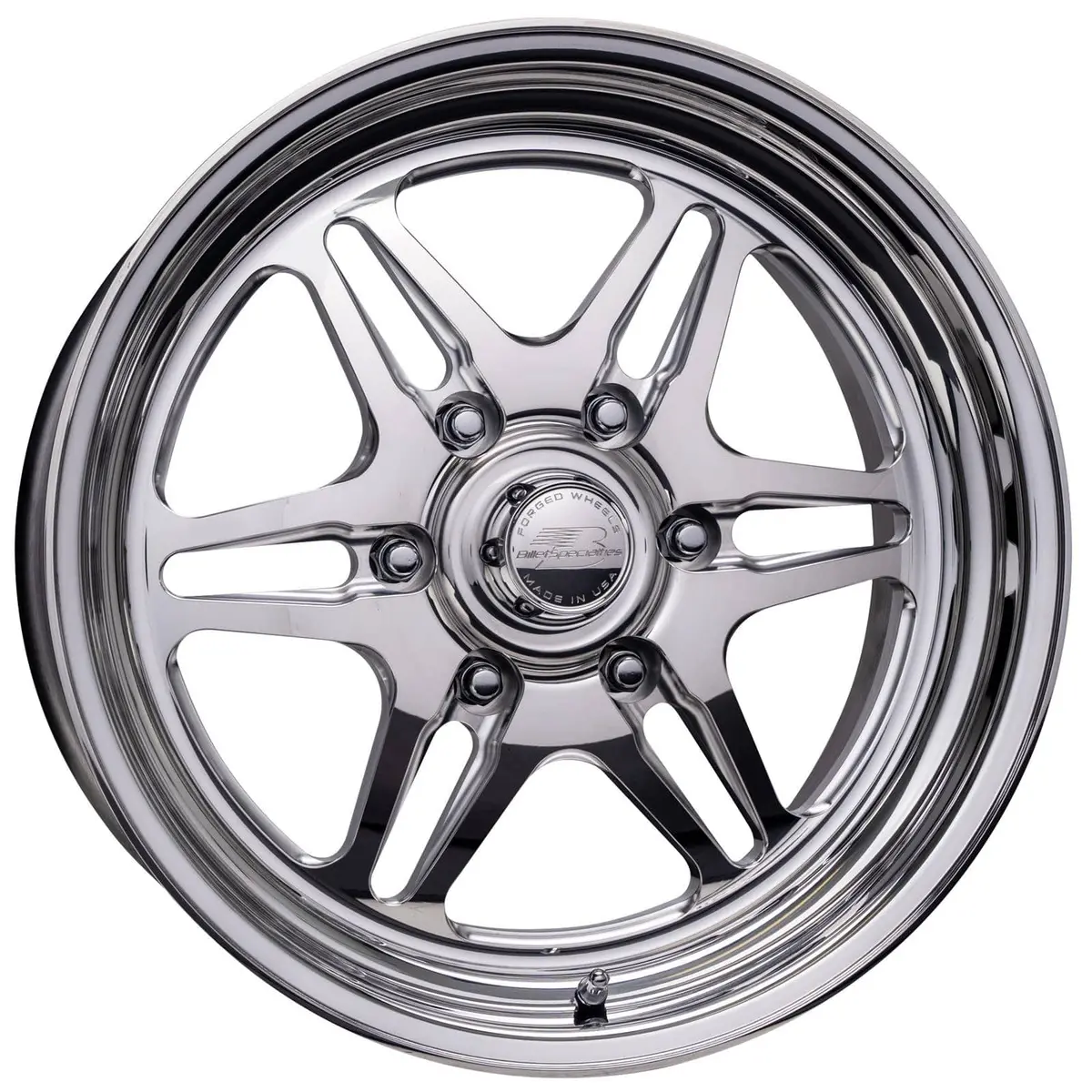 Billet Specialties Amc46 Lonestar Polished Aluminum Wheels – Custom-Built 17X7.5" Design 1