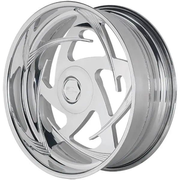 Billet Specialties Gs53 Series Custom Wheel – Polished Aluminum, 5-Lug Pattern (Gs53286) 1