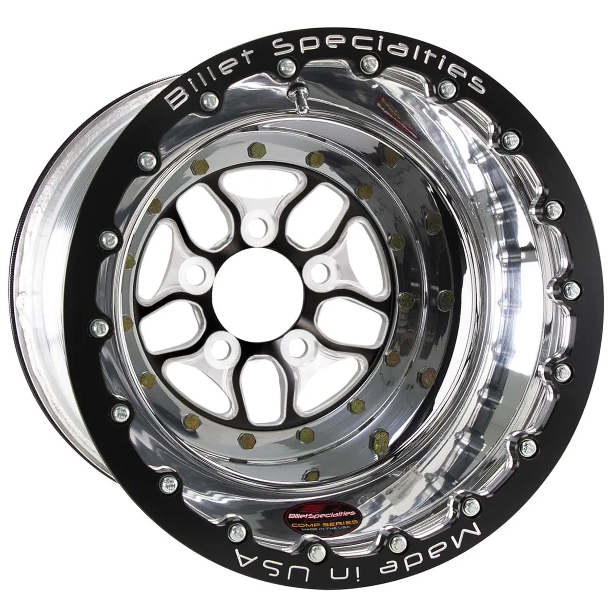 Billet Specialties Bcd-Series Wheel – 15X6", 5X4.75" Bolt Pattern, Gloss Black (Bcd075156130) 1
