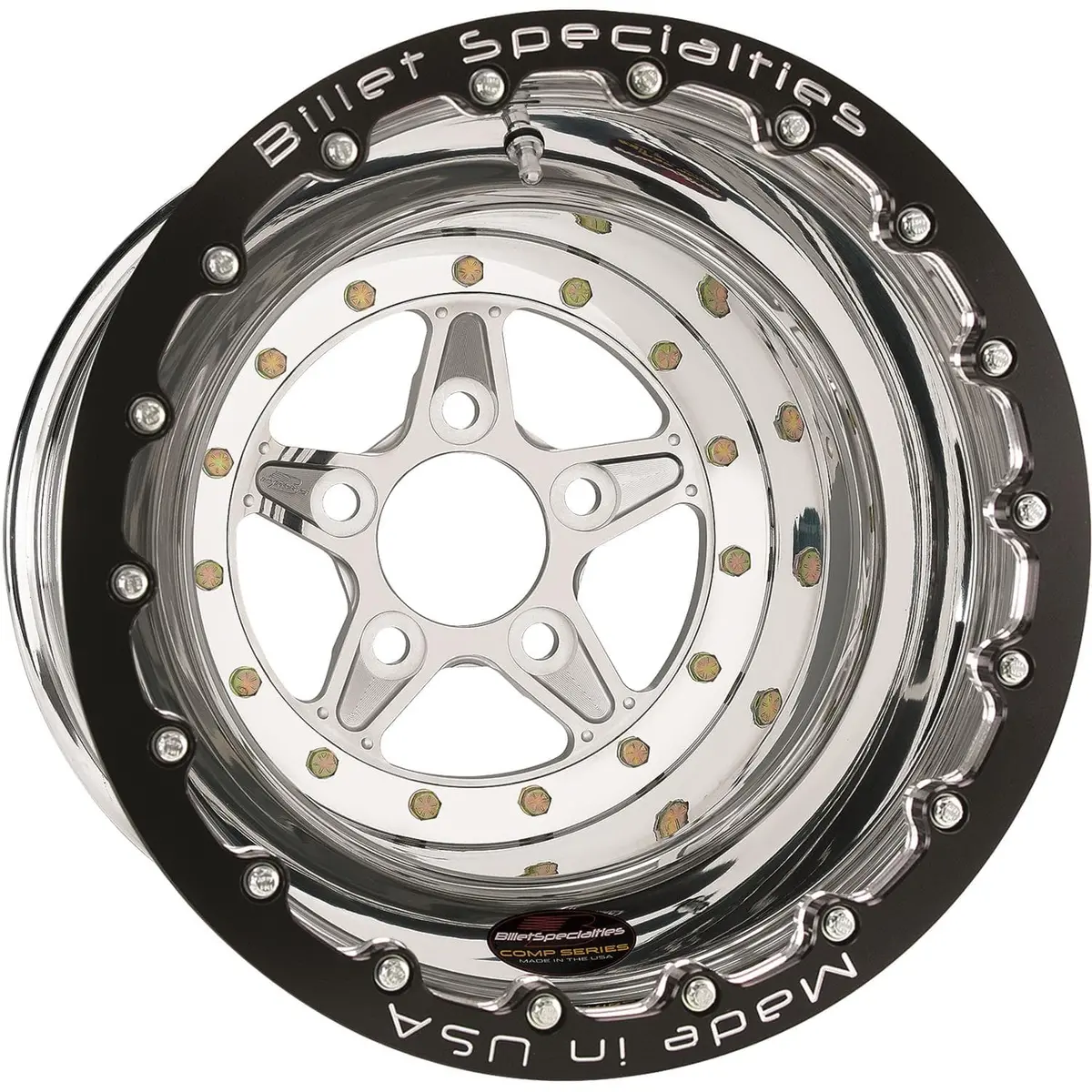 Billet Specialties Csbl035136125 Forged Wheel – 35X13.5X12.5 With Gloss Black Finish 1