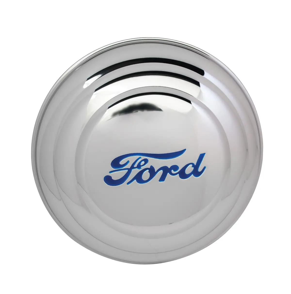 Bob Drake 11A-1130-P Chrome Hub Caps For Vintage Ford Applications 1