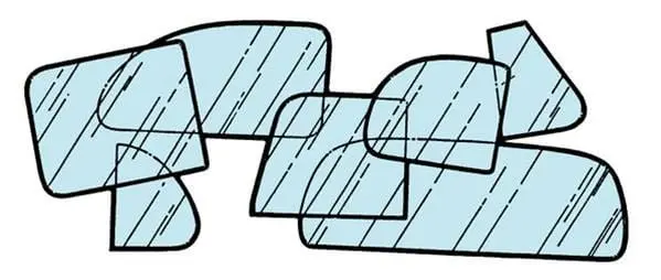 Bob Drake 78-704220-Gp Reproduction Weatherstrip Seals By Position 1