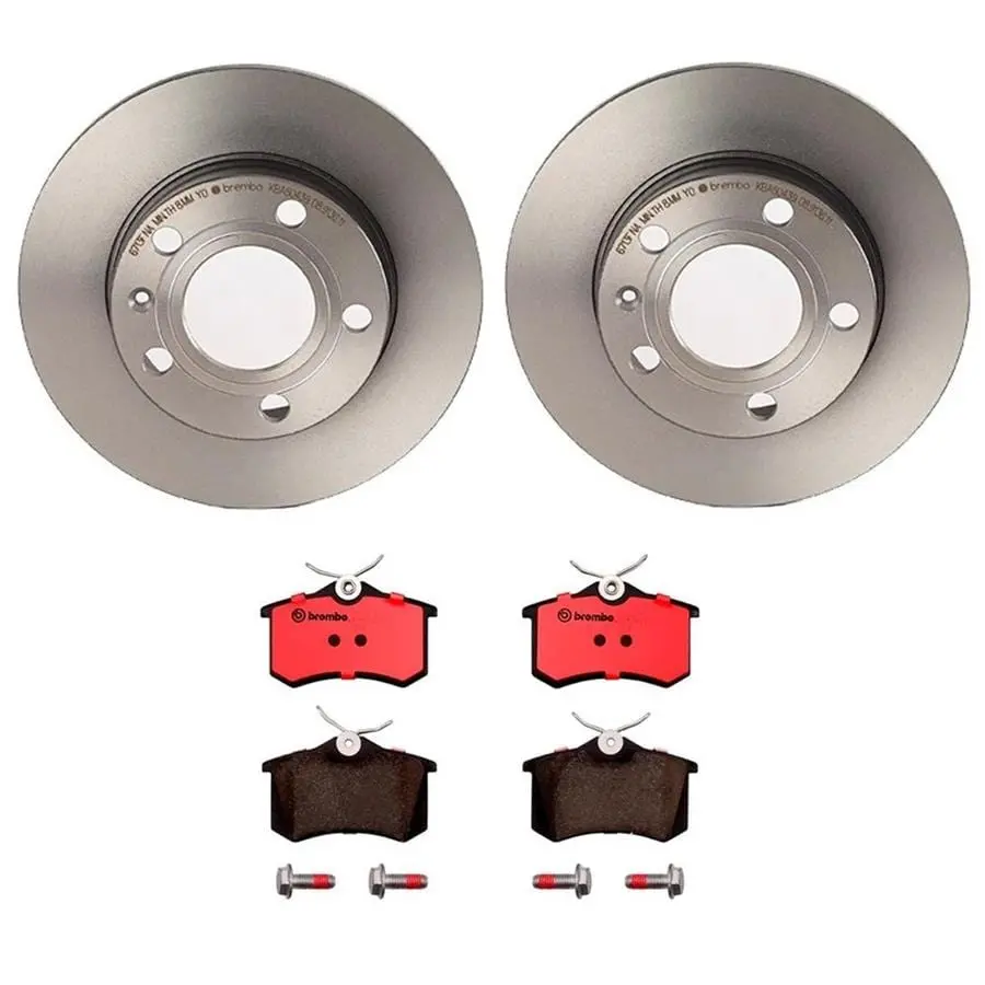Brembo Kt00736 Premium Brake Pad And Rotor Kit For Enhanced Stopping Power 1