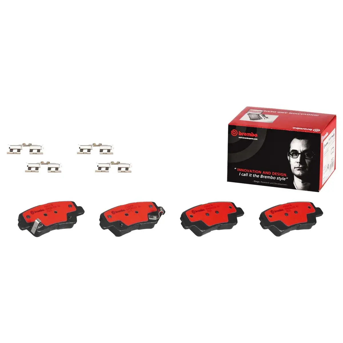 Brembo Kt00828 Brake Pad & Rotor Combo Kit 1