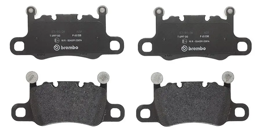 Brembo P65038 Low-Metallic Brake Pad Set 1