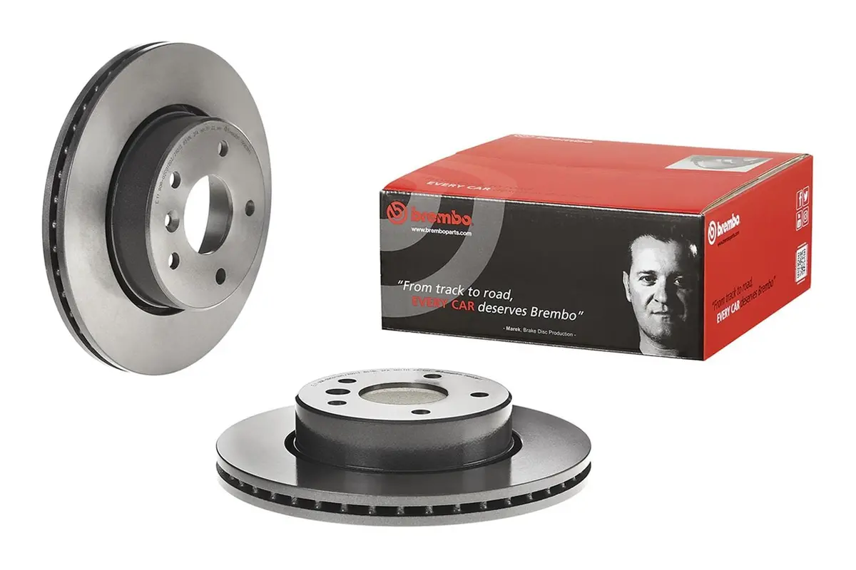 Brembo 09.6839.11 Uv-Coated Premium Brake Rotors 1