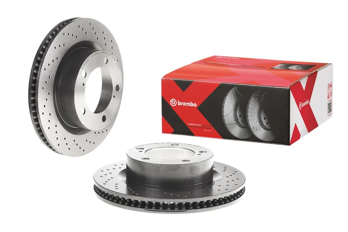 Brembo 09.A966.1X Uv-Coated Brake Rotors – Oem-Grade, Corrosion-Resistant, Direct-Fit Replacement 1