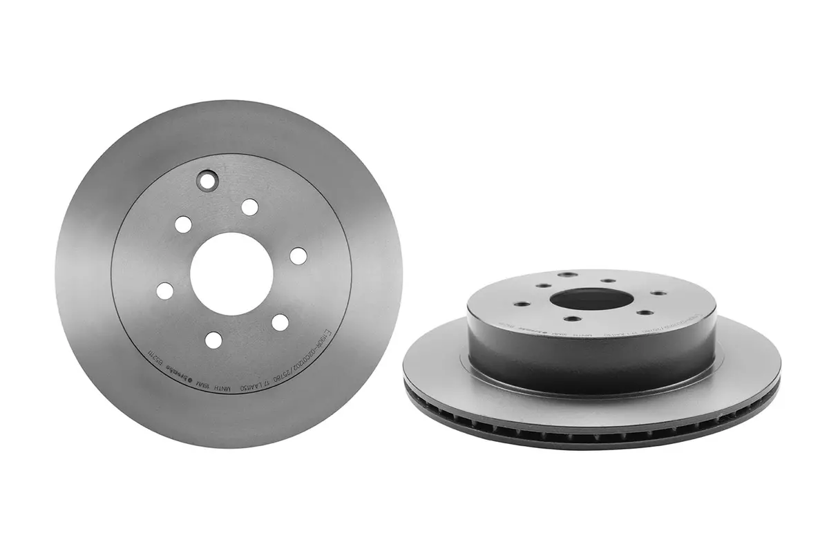 Brembo Premium Uv-Coated Brake Rotors – Oe Replacement – 09.B521.11 1