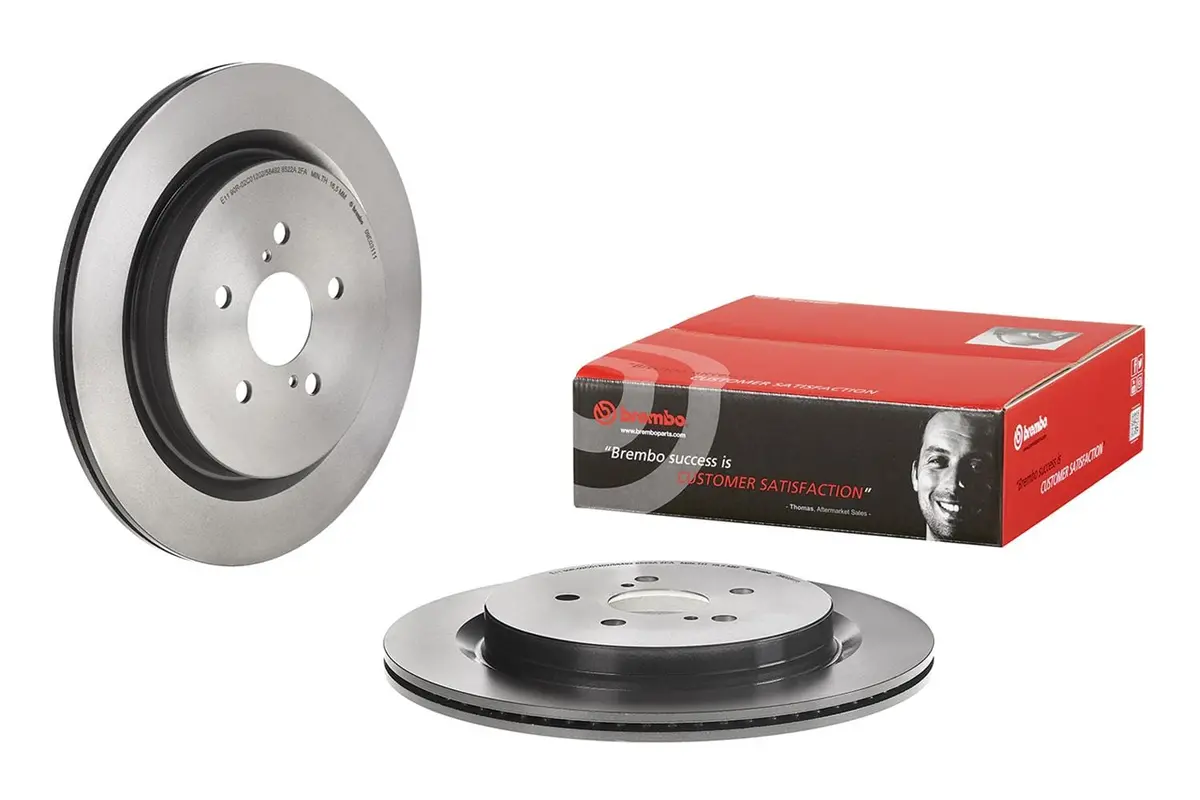 Brembo 09E03111 Uv-Coated Premium Brake Rotors 1