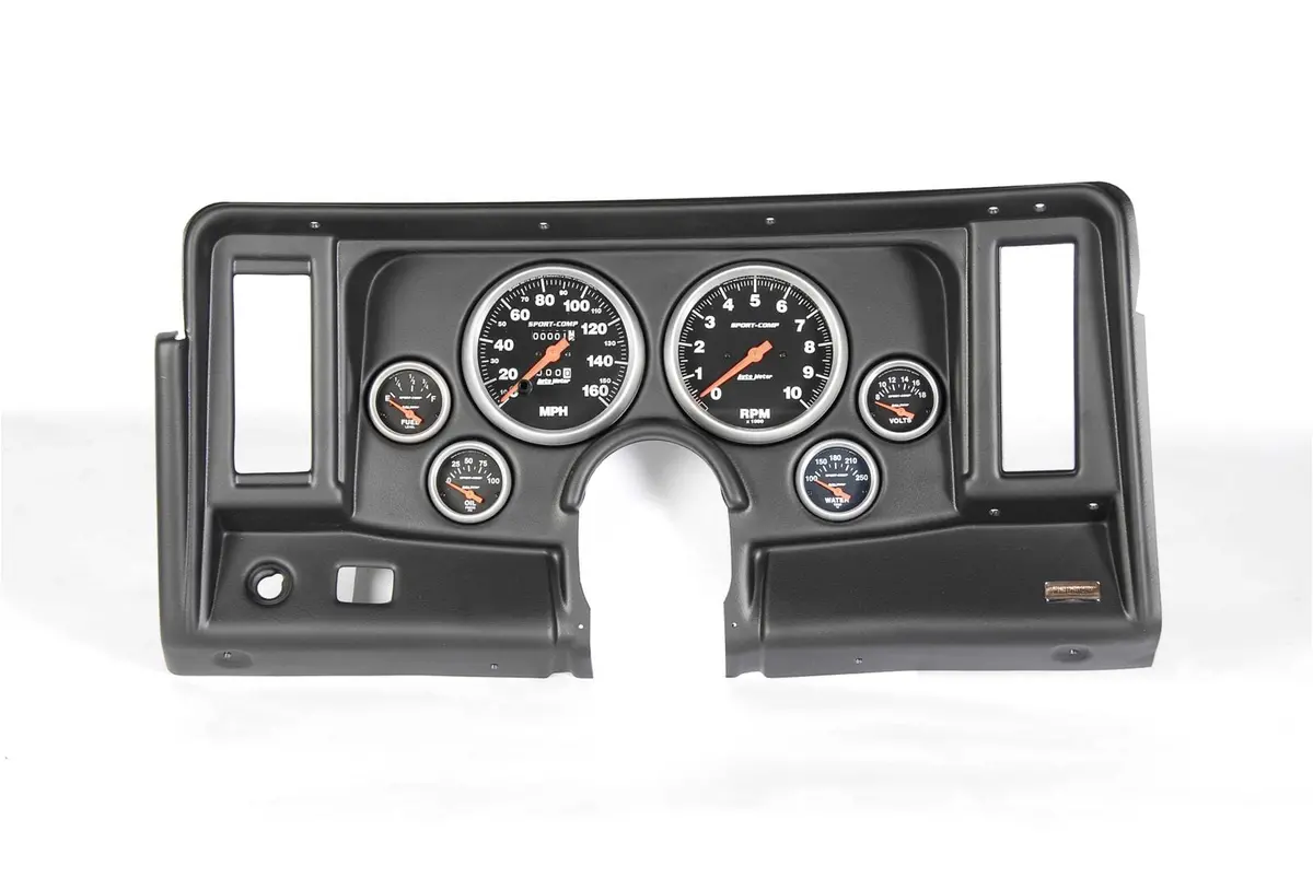 Classic Thunder Road Instrument Panel With Autometer Gauges (Model 101671561) 2