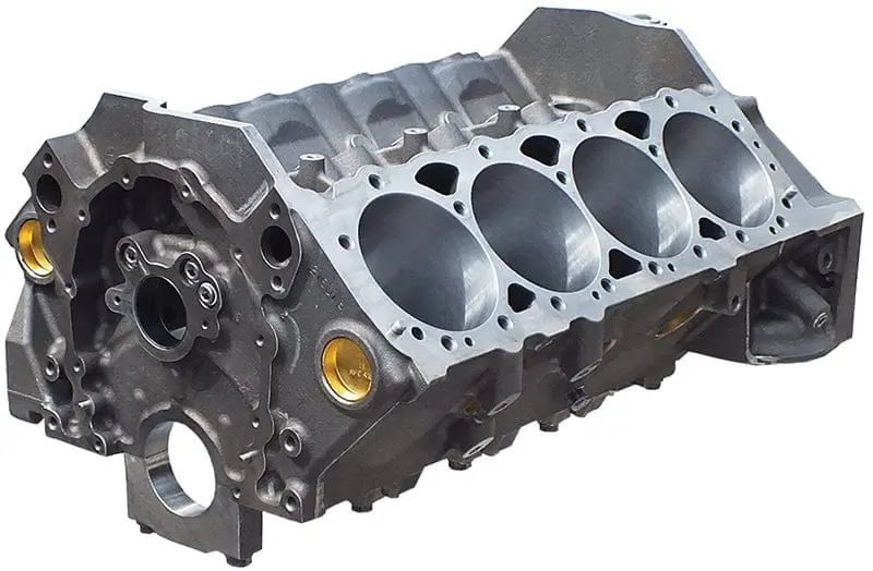 Dart Shp Cast Iron Small-Block Chevrolet Engine Block With 4-Bolt Main Caps And Ductile Iron Caps 1