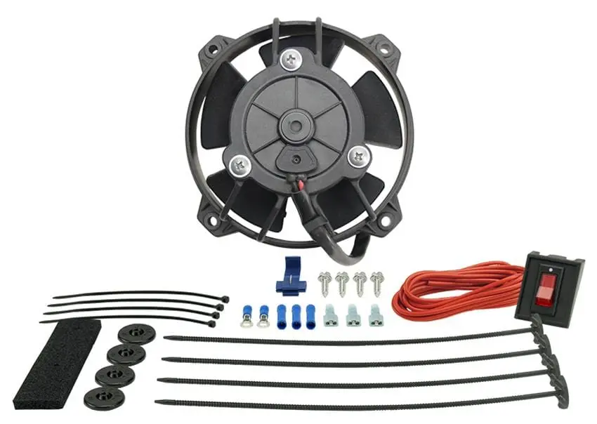 Derale 16504 Tornado Universal Electric Cooling Fan – 16-Inch High-Cfm 1