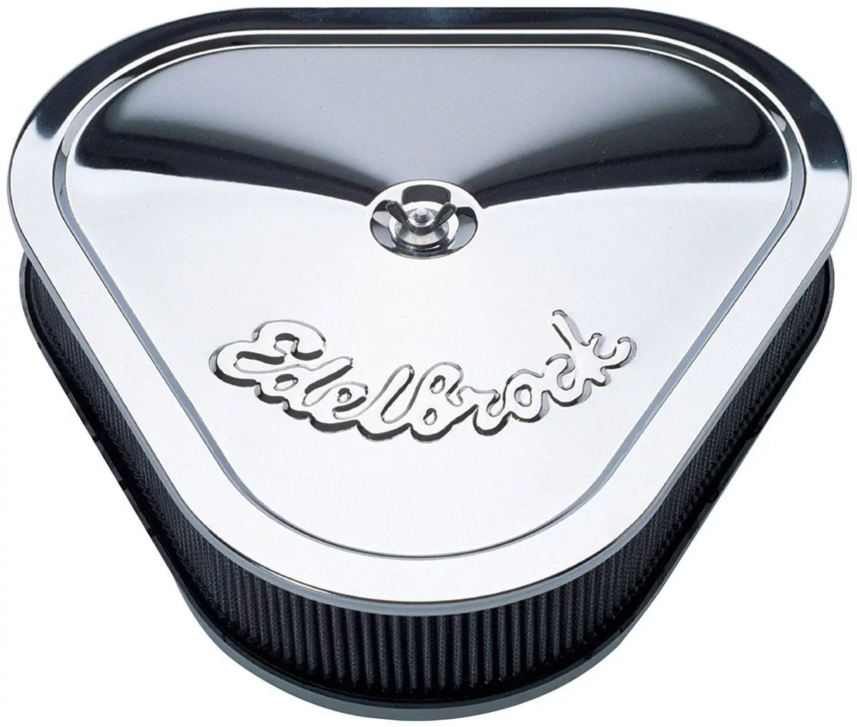 Pro-Flo Triangular Chrome Air Cleaner With Embossed Brand Logo 1