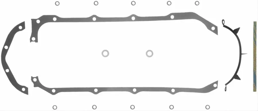 Fel-Pro 1814 Performance Oil Pan Gasket – Reinforced Elastomer, Leak-Resistant Seal For High-Horsepower Engines 1