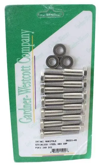 Stainless Steel Hex Intake Manifold Bolt Set – Gw56221-Hs 1