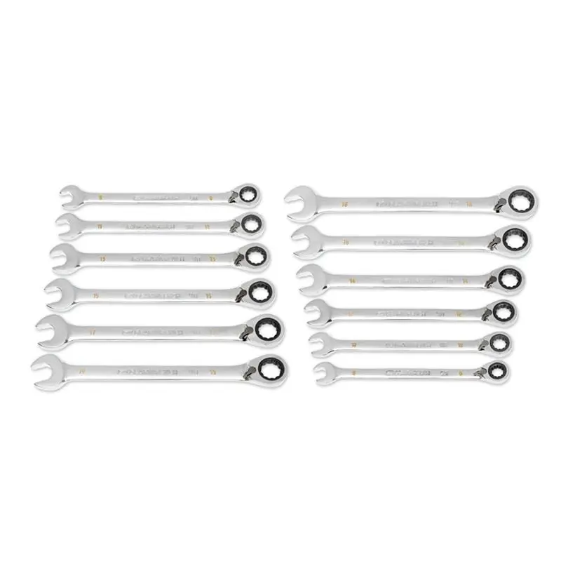Gearwrench 86627 90-Tooth Ratcheting Combination Wrench Set 1