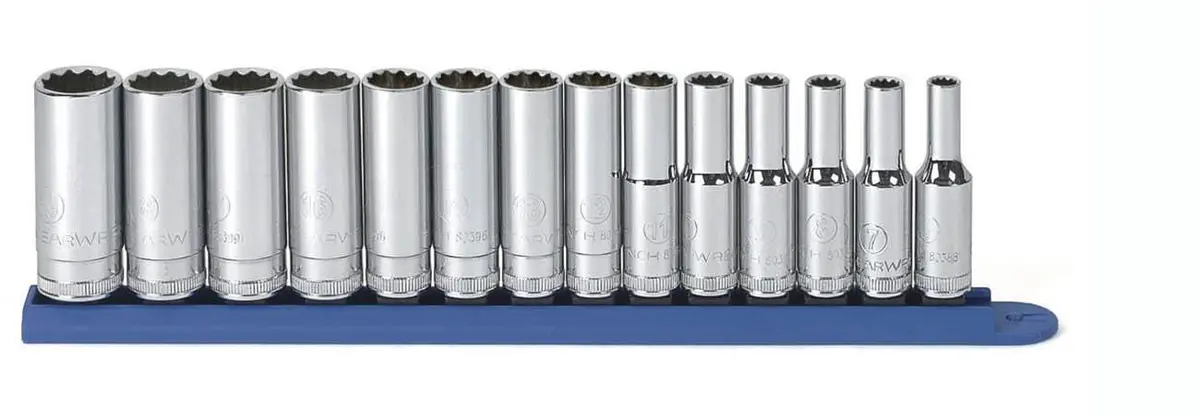 Gearwrench Deep-Well Socket Set – 1/2" Drive, 80562 1