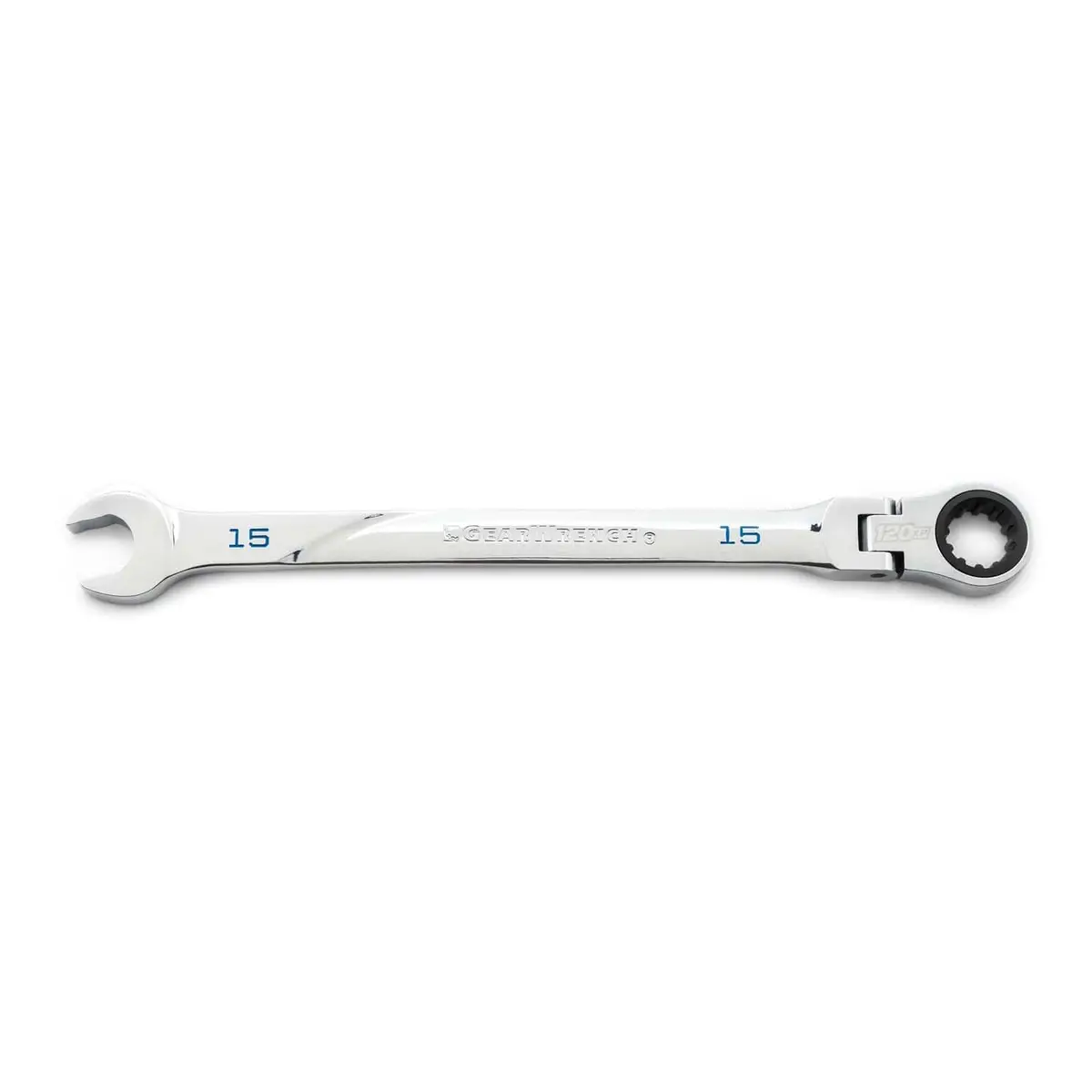Gearwrench 86215 Adjustable Wrench – Dual-Scale, Chrome-Plated, 15" Length 1