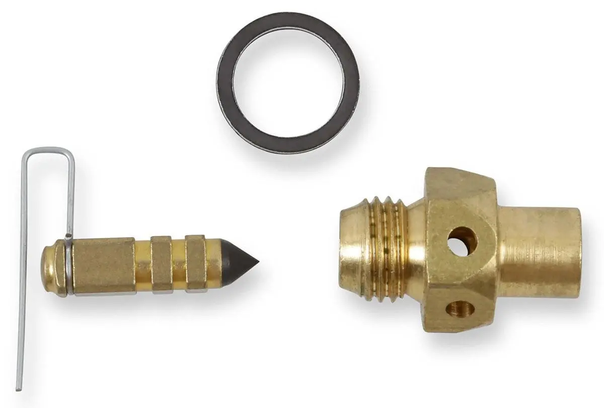 Holley Ho6-510 Non-Adjustable Viton Needle And Seat – Carburetor Fuel Inlet Component 1