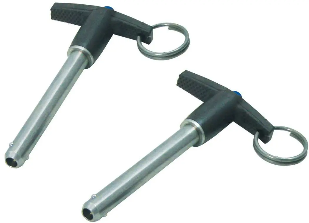 Heavy-Duty Quick-Release Pin – Stainless Steel, 3/8" Diameter (Mo90380) 1